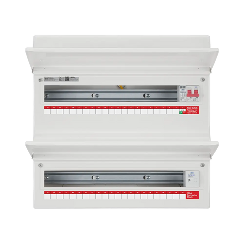 BG Circuit Protection 43 Way 100A Main Switch Consumer Unit with SPD CF248MS43