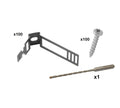 DLine Cable Fixing Large Pack 16-21mm EVFIX16B/100