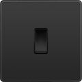 BG Evolve Black Chrome 20A Double Pole Switch PCDBC30B Available from RS Electrical