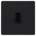 BG Evolve Matt Black 20A Double Pole Switch PCDMB30B Available from RS Electrical Supplies