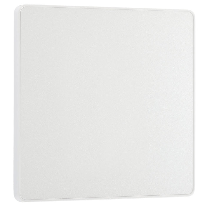 BG Evolve Pearl White Single Blank Plate PCDCL94W