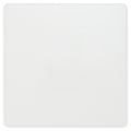 BG Evolve Pearl White Single Blank Plate PCDCL94W