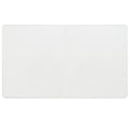 BG Evolve Pearl White Double Blank Plate PCDCL95W
