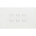 BG Evolve Pearl White 3G Dimmer Switch PCDCL83W Available from RS Electrical Supplies