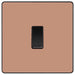 BG Evolve Polished Copper 20A Double Pole Switch PCDCP30B Available from RS Electrical Supplies