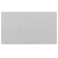 BG Evolve Brushed Steel Double Blank Plate PCDBS95W