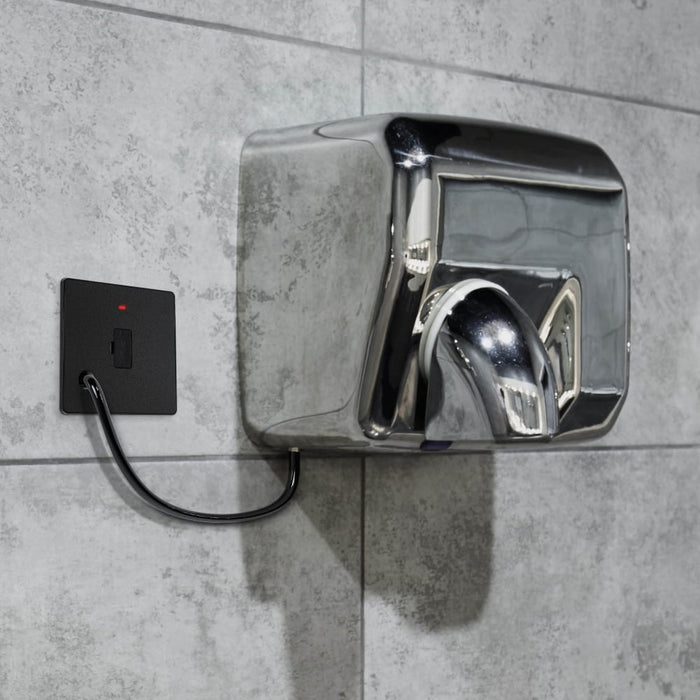 BG Evolve Matt Black 13A Unswitched Spur with LED and Flex Outlet PCDMB54B