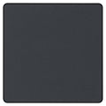 BG Evolve Matt Grey Single Blank Plate PCDMG94B