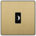 BG Evolve Satin Brass Flex Outlet PCDSBFLEXB Available from RS Electrical Supplies