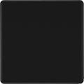 bg flatplate screwless matt black single blank plate ffb94 Available from RS Electrical