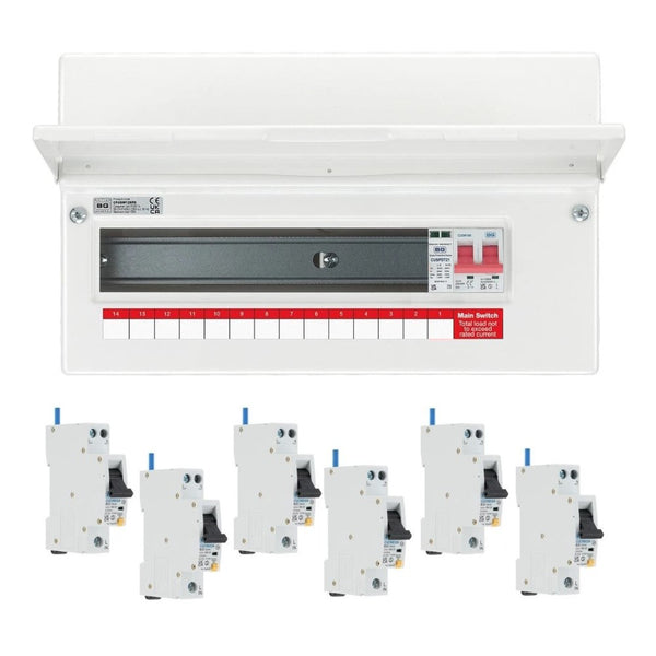 BG Circuit Protection 13 Way 100A Main Switch Consumer Unit SPD with RCBOs