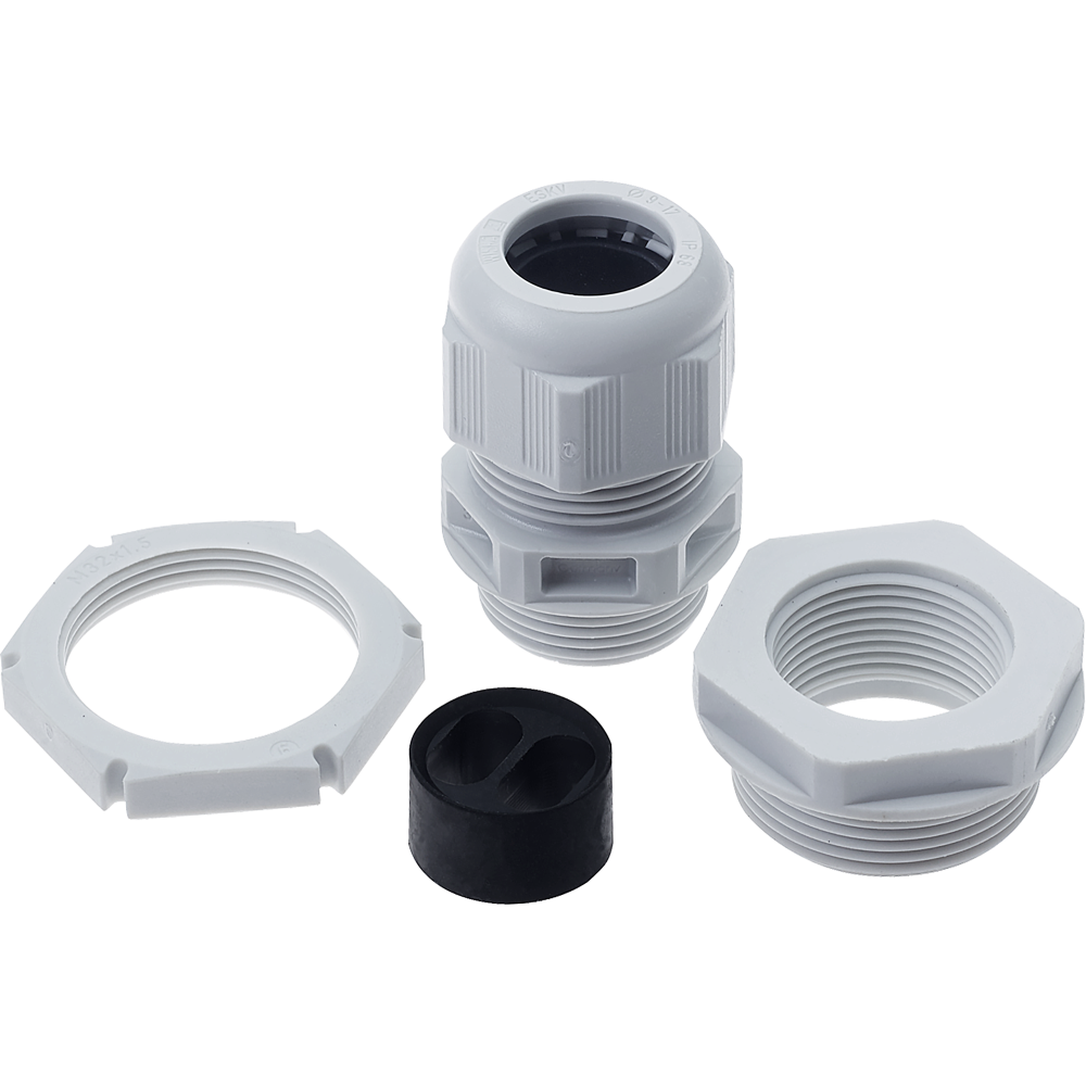 BG Circuit Protection 2x2.5mm Grey Plastic Gland Kit CPRGPF252 | RS ...