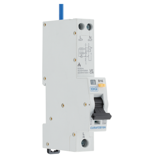 BG Fortress AFDD Device 16A B Curve CURAFDB16A Available from RS Electrical Supplies