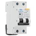 BG Circuit Protection Type F Double Pole C Curve RCBO 16A CUCRC16F