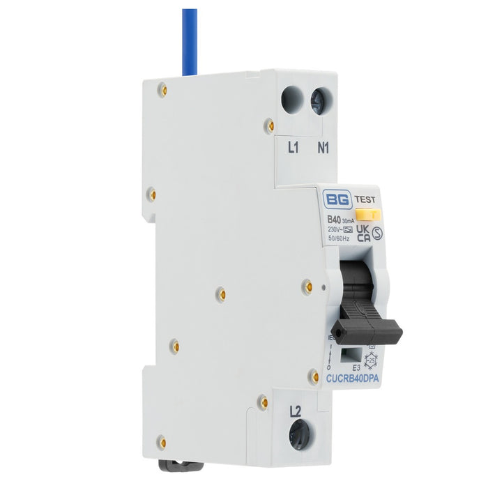 BG Circuit Protection Type A Double Pole B Curve RCBO 40A CUCRB40DPA