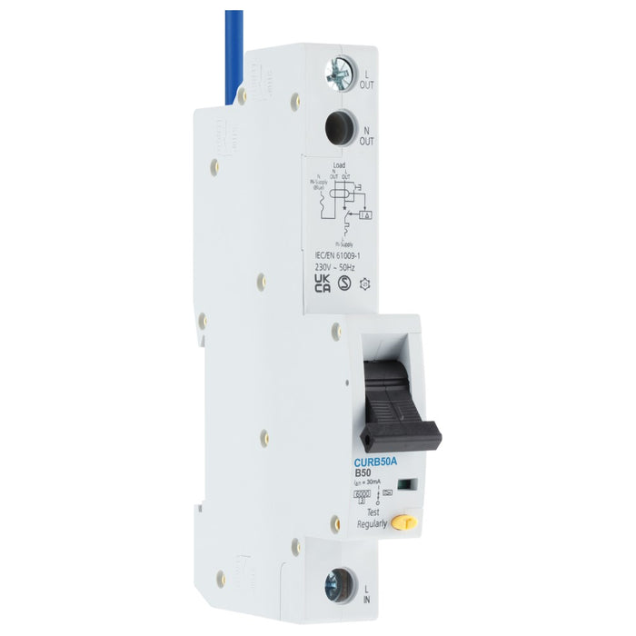BG Fortress Type A Tall RCBO 50A CURB50A