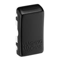 BG Grid Matt Black Engraved 'Washing Machine' Rocker RRWMFB