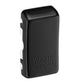 BG Grid Matt Black Engraved 'Waste Disposal' Rocker RRWDISFB