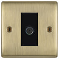 BG Nexus Metal Antique Brass Co-axial Socket NAB60B