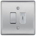 BG Nexus Metal Brushed Steel 2W & Emergency Key Switch NBS42EL