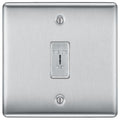 BG Nexus Metal Brushed Steel Emergency Key Switch NBS12ELAvailable from RS Electrical