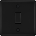 BG Nexus Metal Matt Black 20A Double Pole Switch NFB30 Available from RS Electrical