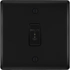 BG Nexus Metal Matt Black Emergency Key Switch NFB12EL