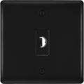 BG Nexus Metal Matt Black Flex Outlet NFBFLEX Available from RS Electrical