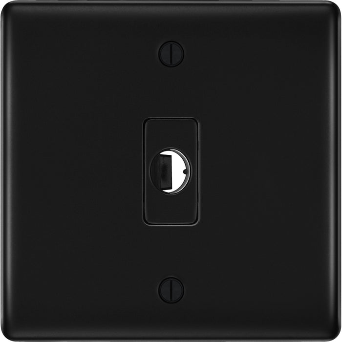 BG Nexus Metal Matt Black Flex Outlet NFBFLEX Available from RS Electrical