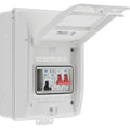 Sync Energy 5 Module Enclosure 100A Main Switch 40A MCB Type 2 SPD + 1 Spare Way White CFEV6W