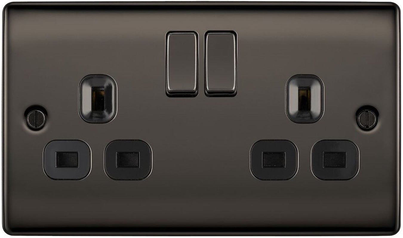 BG Nexus Metal Black Nickel Switches and sockets