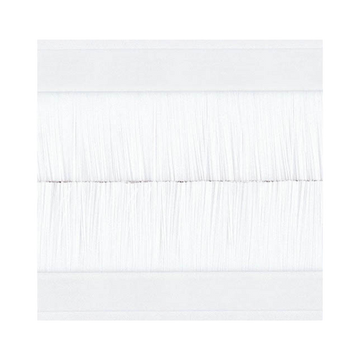 50 x 50mm Brush Cable Outlet Module – White