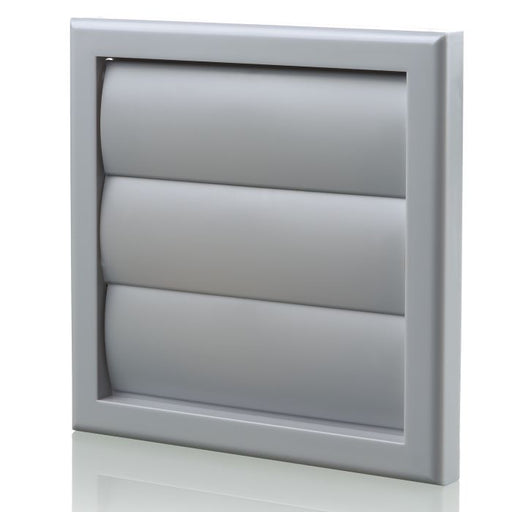 Blauberg 100mm Gravity Grille - Grey Available from RS Electrical Supplies