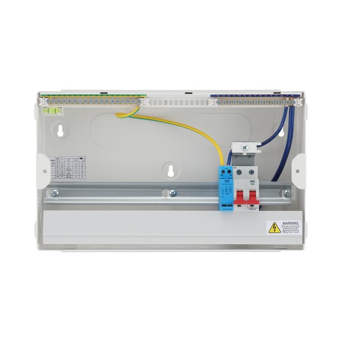 BG Circuit Protection 13 Way 100A Main Switch Consumer Unit with SPD CF16MS13 — product view 1