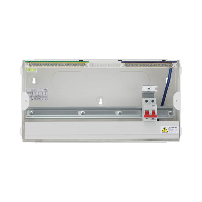 BG Circuit Protection 17 Way 100A Main Switch Consumer Unit CF19M17