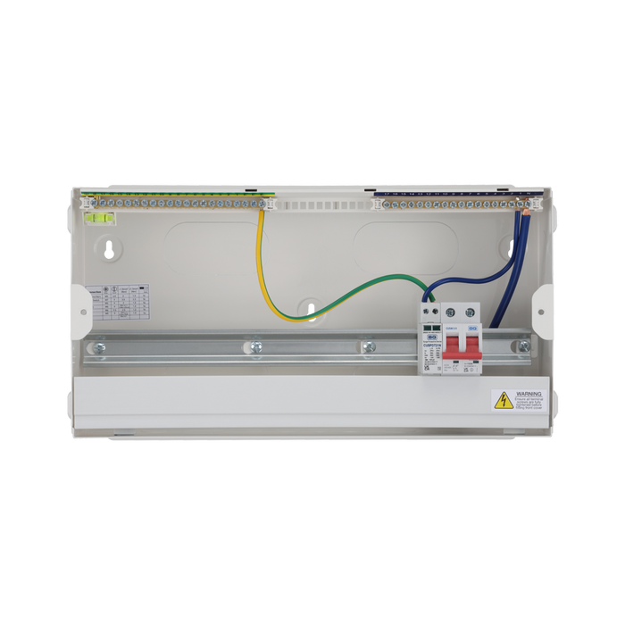 BG Circuit Protection 16 Way 100A Main Switch Consumer Unit SPD with RCBOs