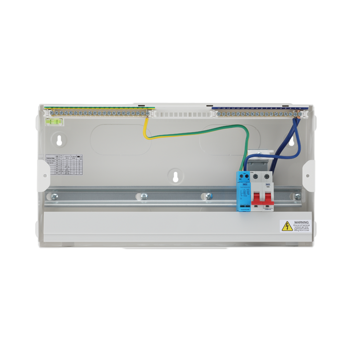 BG Circuit Protection 16 Way 100A Main Switch Consumer Unit with SPD CF19MS16 — product view 4