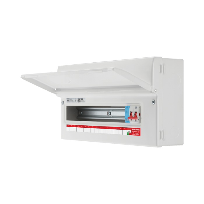 BG Circuit Protection 16 Way 100A Main Switch Consumer Unit with SPD CF19MS16 — product view 5