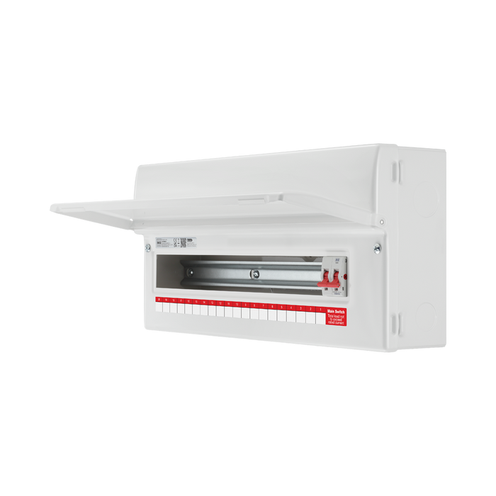BG Circuit Protection 20 Way 100A Main Switch Consumer Unit CF22M20