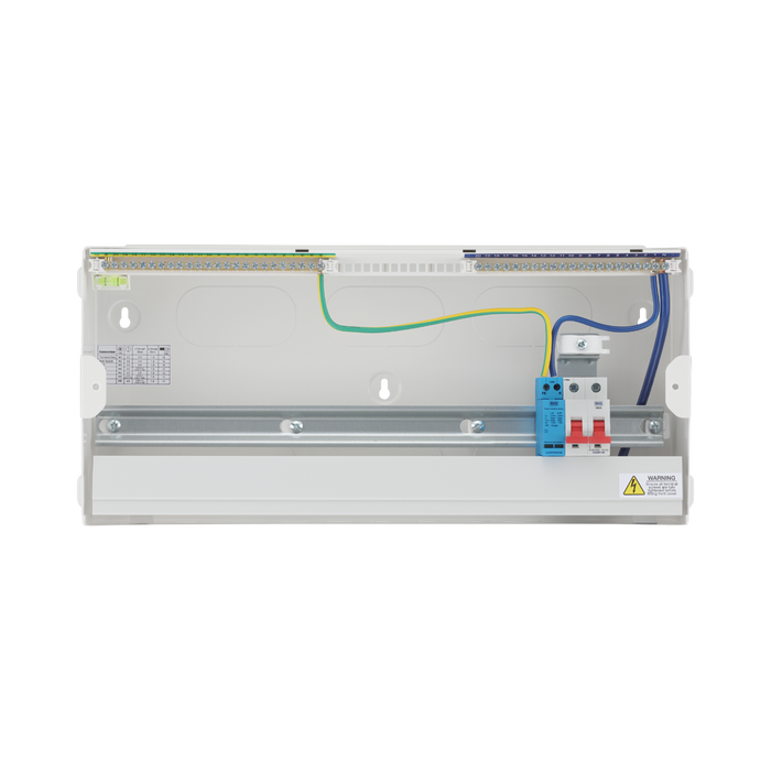 BG Circuit Protection 19 Way 100A Main Switch Consumer Unit with SPD CF22MS19 — product view 4