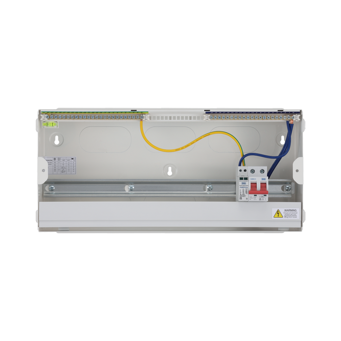 BG Circuit Protection 19 Way 100A Main Switch Consumer Unit SPD with RCBOs