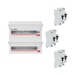 BG Circuit Protection 43 Way 100A Main Switch Consumer Unit SPD with RCBO's CF248MS43 — consumer unit and RCBO bundle