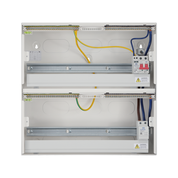 BG Circuit Protection 43 Way 100A Main Switch Consumer Unit with SPD CF248MS43