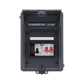 Sync Energy 5 Module Enclosure 100A Main Switch 40A 30mA Double Pole RCBO Type 2 SPD + 1 Spare Way Grey CFEV5RDA