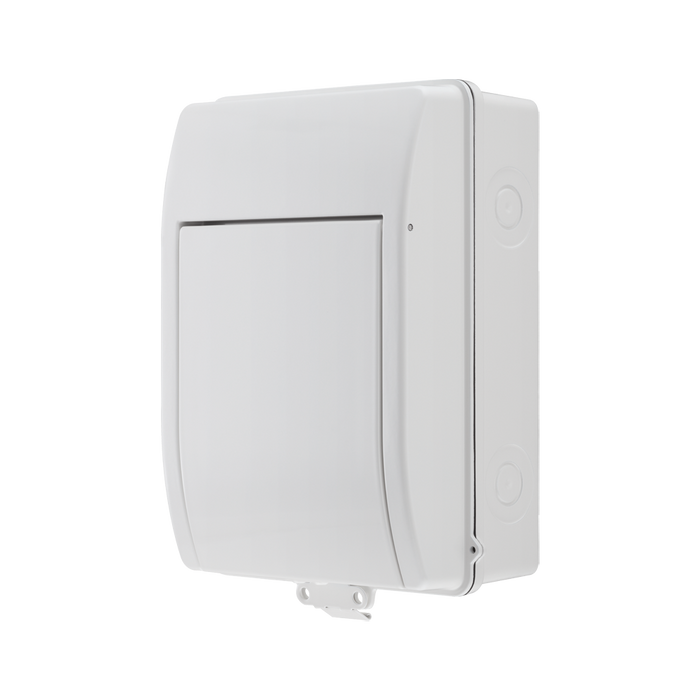 Sync Energy 5 Module Enclosure 100A Main Switch 40A MCB Type 2 SPD + 1 Spare Way White CFEV6W