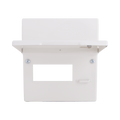 BG Circuit Protection 6 Module Lockable Front Cover CFUA19