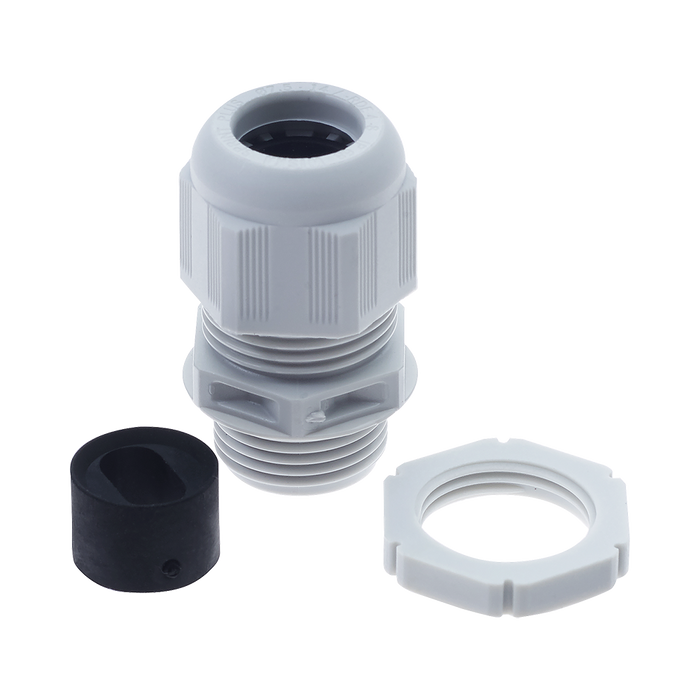 BG Circuit Protection 2.5-4mm Grey Plastic Gland Kit CPRGPF20