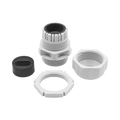 BG Circuit Protection 10-16mm Grey Plastic Gland Kit CPRGPF32