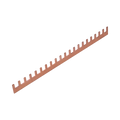 BG Circuit Protection 21 Way Copper Busbar CUA02