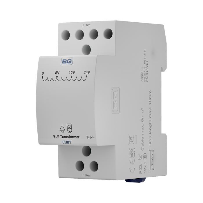 BG Circuit Protection  Bell Transformer CUB1